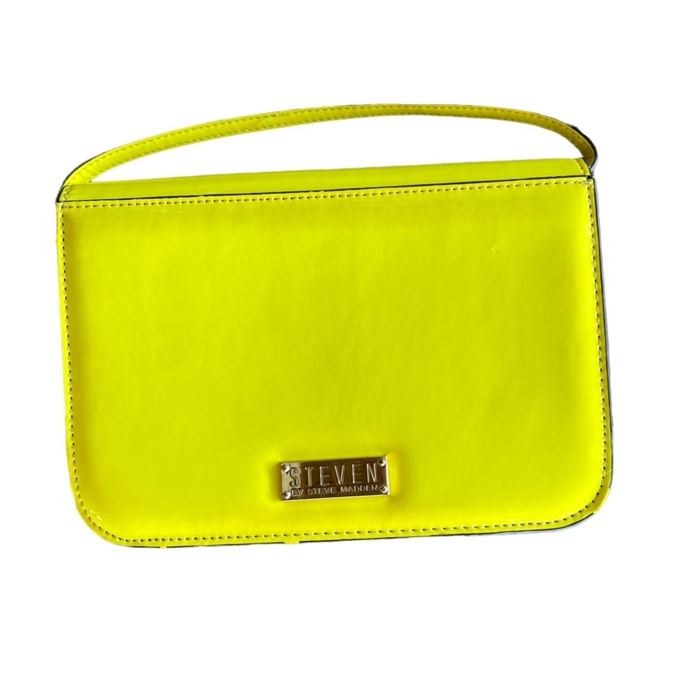 Steven by Steve Madden purse hand bags bright  yellow